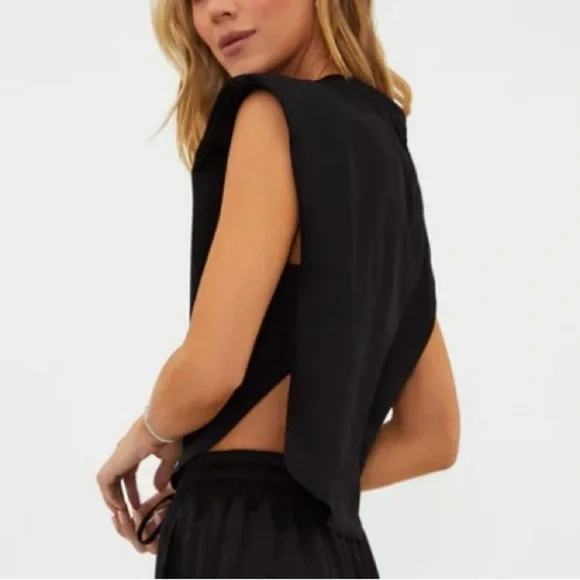 BEACH RIOT DUNES TEE, SHADOW SATIN BLACK - XL - Picture 3 of 7